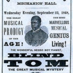 Blind Tom advertisement