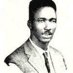Tommy Johnson in his only known photo, from the Victor Records catalog, 1928 (courtesy photo archives, Delta Haze Corporation)