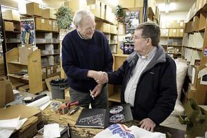 Arhoolie - Chris Strachwitz (left), Founder of Arhoolie Arhoolie - Chris Strachwitz (left), Founder of Arhoolie
