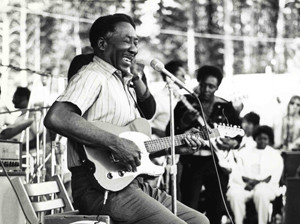 Muddy at the 1972 Ann Arbor Blues & Jazz Festiva