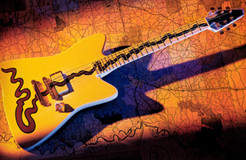 "Muddywood", a guitar made of wood from Muddy Waters' Stovall Plantation cabin by Billy Gibbons, of ZZ Top "Muddywood", a guitar made of wood from Muddy Waters' Stovall Plantation cabin by Billy Gibbons, of ZZ Top