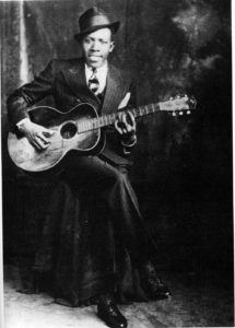 One of two original, uncontested photos of Robert Johnson