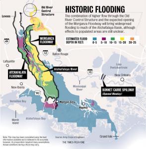 Louisiana Flood Prediction Map