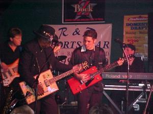 Hamilton Loomis with Bo Diddley Hamilton Loomis with Bo Diddley