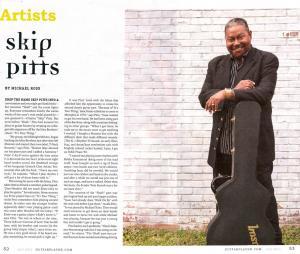 Skip Pitts in Guitar Player Magazine