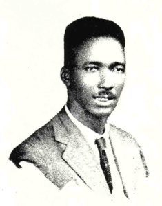 Tommy Johnson in his only known photo, from the Victor Records catalog, 1928 (courtesy photo archives, Delta Haze Corporation)
