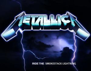 Metallica's tenth studio album, "Ride The Smokestack Lightning"