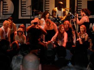 Big Sam's Funky Nation lead a huge throw-down at Mt Tremblant International Blues Fest (Photo: Charlie Frazier)