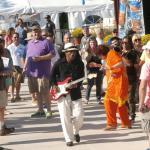 Vasti Jackson takes it to the crowd in Bogalusa.