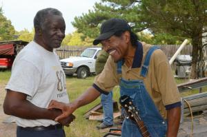 Bobby Rush and Wes, photo by Kim Welsh