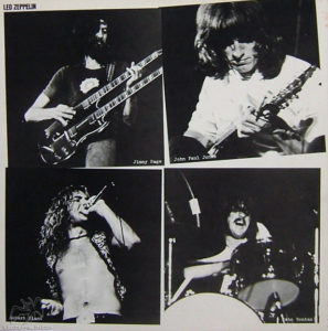 Led Zeppelin Japan 1971 Promo