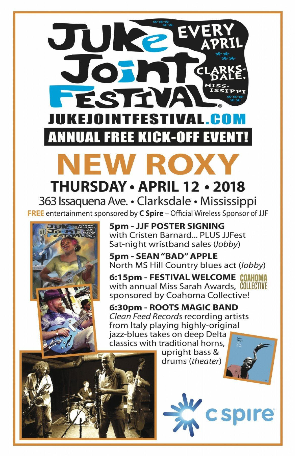 Clarksdale, Mississippi’s 15th Annual Juke Joint Festival American