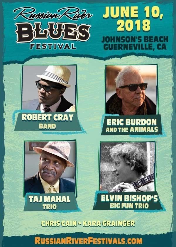 Robert Cray to Headline the Russian River Blues Festival American