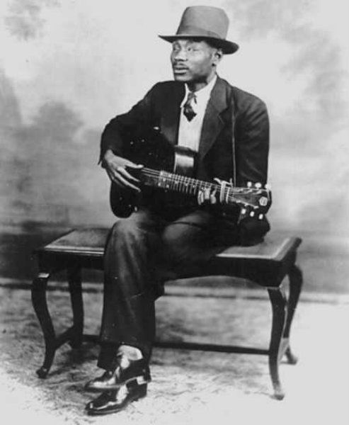 Blind Boy Fuller Studio Portrait