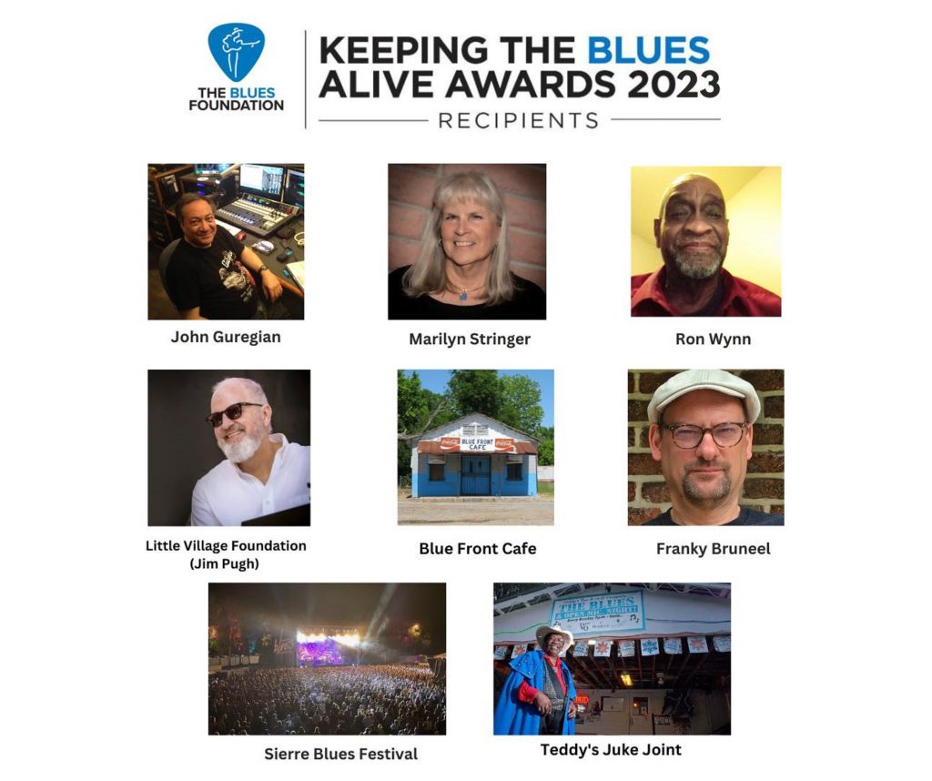 The Blues Foundation Launches 43rd Year by Saluting its Keeping The Blues Alive Honorees